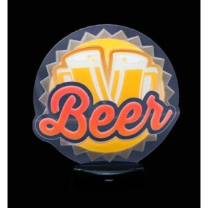 Abajur Colorido - Beer