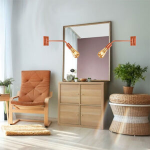 Arandela_Agni_haste-cobre-ambientada