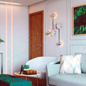 Arandela_Conchiglia_ambientada