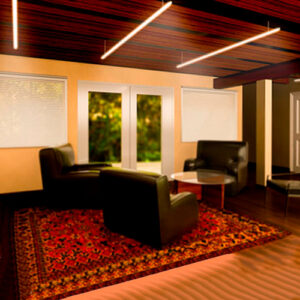 Luminária Pendente Tubular Slim LED