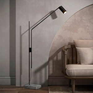 Luminária de Chão Soul com Base de Mármore