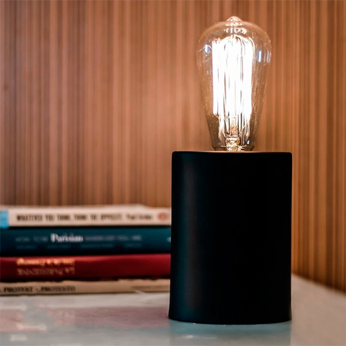 Luminária de Mesa Abajur Bumbilha Alto