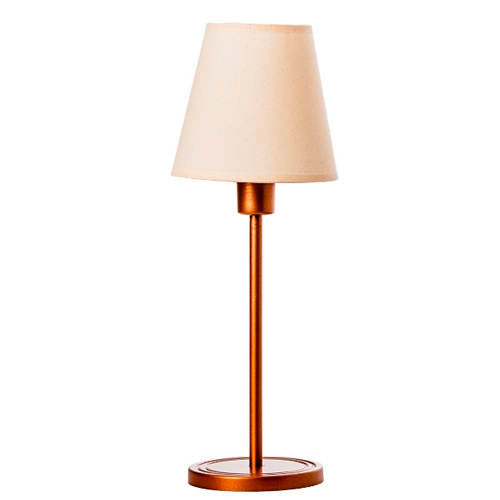 Abajur Reto com Cúpula