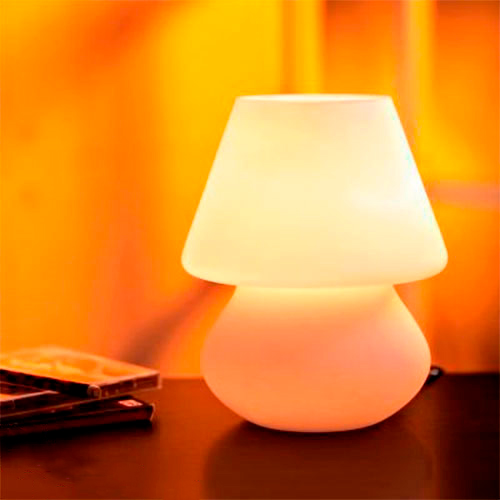 Abajur Inteiro de Vidro