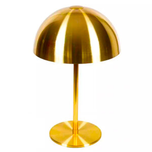 Luminária de Mesa Reta com Cúpula Metálica Micha Bilota