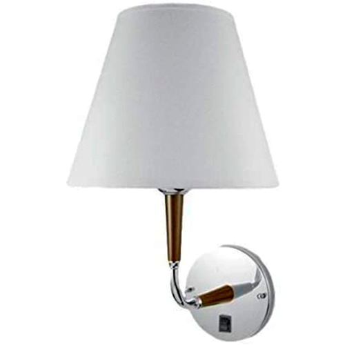 Arandela Braço Com Madeira