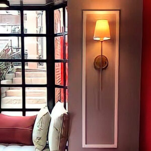 Luminária de Parede Arandela Tocheiro com Base Redonda