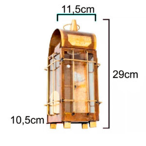 Luminária de Parede Lanterna Londrina