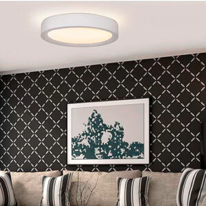 Luminária de Sobrepor Plafon Redondo Astic