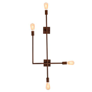 Parede Quadratta para 4 Lâmpadas