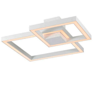 Luminária de Teto Plafon Quadrados Castel – LED Integrado