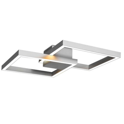 Luminária de Teto Plafon Quadrados Iguais Castel – LED Integrado