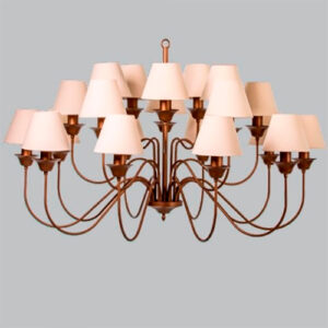 Lustre Clássico Belga 20 Braços