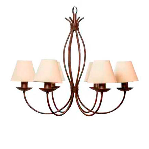 Lustre Clássico Puntas 6-Braços