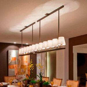 Lustre Clássico Tocheiro 6 Braços