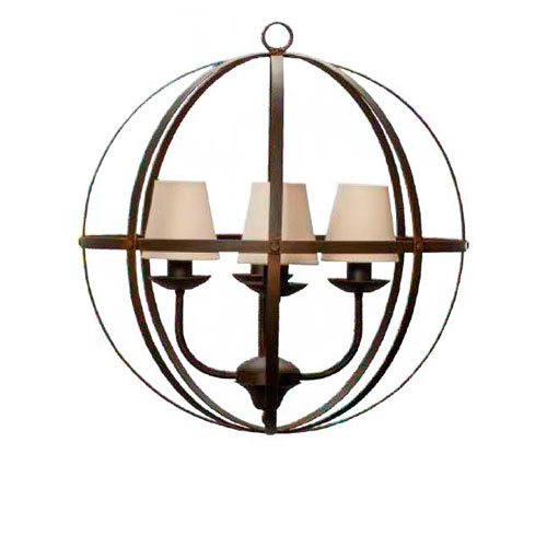 Lustre Clássico Globo 4-lampadas