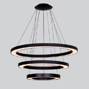 Lustre Pendente Doppler 3 Módulos LED