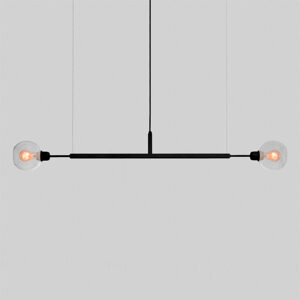 Lustre Moderno DOS 100 com 2 Globos