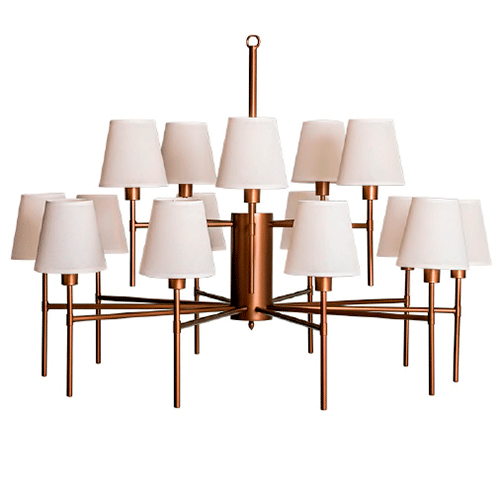 Lustre Clássico Amalfi 15-Braços