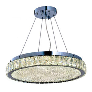 Lustre Pendente LED de Cristal Ameerah Redondo