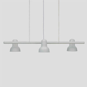 Lustre Pendente Moderno Ascribu com 3 Cúpulas