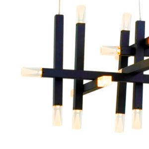 Lustre Pendente Moderno Estill Rude LED Integrado