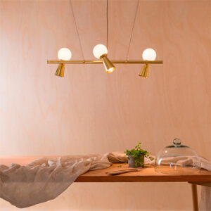 Lustre Pendente Moderno Gava com 3 Globos
