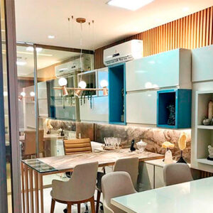 Lustre Pendente Moderno Gava com 3 Globos