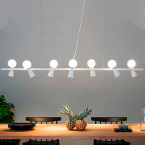 Lustre Pendente Moderno Gava com 7 Globos