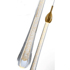 Lustre Pendente Moderno Groacia Gota de Vidro - LED Integrado