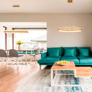 Lustre Pendente Moderno LED Redondo Teruel - LED Integrado