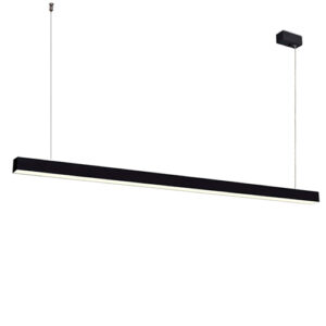 Lustre Pendente Moderno Linear Dome – LED Integrado