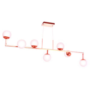 Lustre Pendente Moderno Varão com 7 Globos