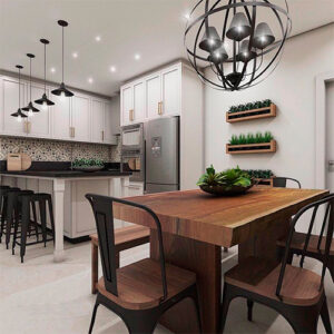 Lustre Pendente Rústico Único