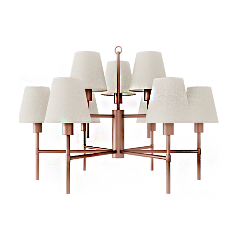 Lustre Clássico Amalfi 9-Braços