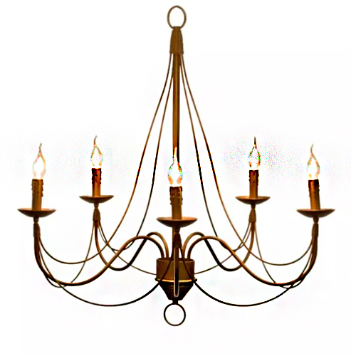 Lustre Aro 5 Braços