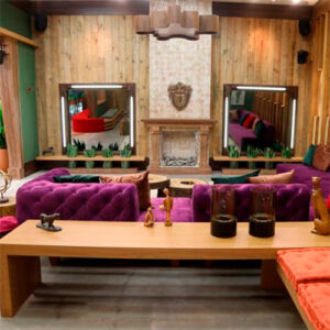 Pendente Ameba de Madeira Barcelona 9 Pontas