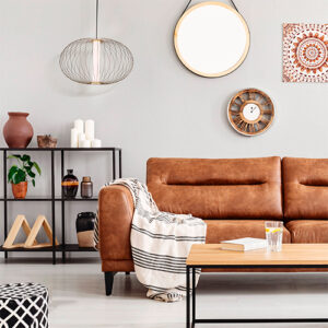 Pendente Aramado Moderno Tubular Central - LED Integrado