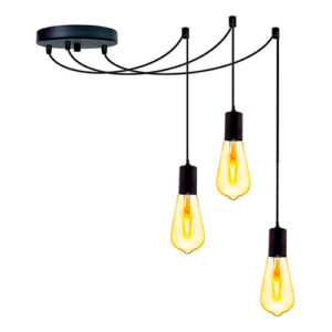 Pendente Aranha Deslocado Soquete