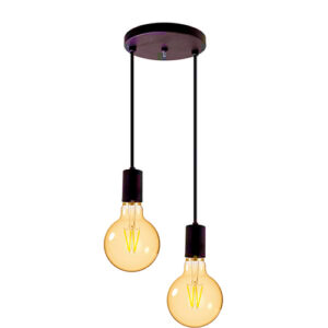 Pendente Aranha Deslocado Soquete