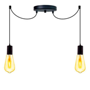 Pendente Aranha Deslocado Soquete