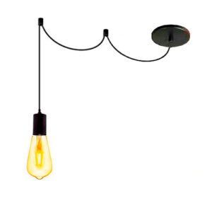 Pendente Aranha Deslocado Soquete