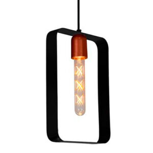 Pendente Aro Retangular de Metal Badalona