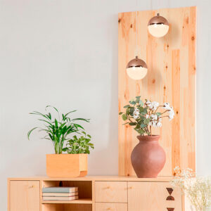 Pendente Bola Moderno Lhuna - LED Integrado