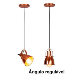 Pendente Metálico Blanes Industrial Móvel