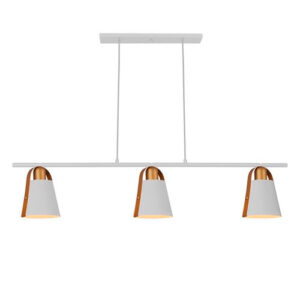 Pendente Metálico Mataro Industrial Triplo Trilho