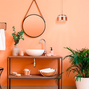 Pendente Metálico Moderno Segovia Albiol Pequeno - LED Integrado