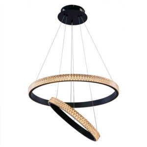 Pendente Moderno Anell Duplo - LED Integrado