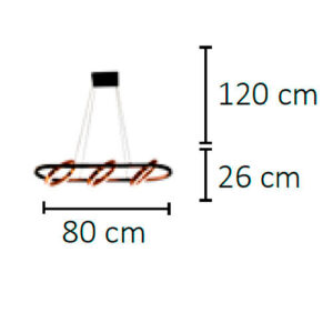 Pendente Moderno Anilho - LED Integrado