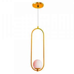 Pendente Moderno Elo com 1 Globo